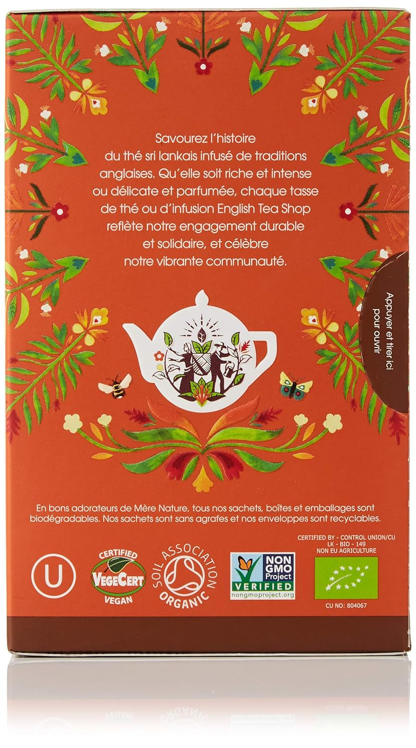 ETS - Chai zwarte thee, Naturland BIO, 20 theezakjes (pak van 2)