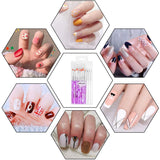 Nagel Pinsel Set, 10-Teilig Gelnägel Pinsel Nagellackstift Acrylpinsel voor UV Gel Nägel Acrylfingernägel Nailart Maniküre Nageldesign Zubehör
