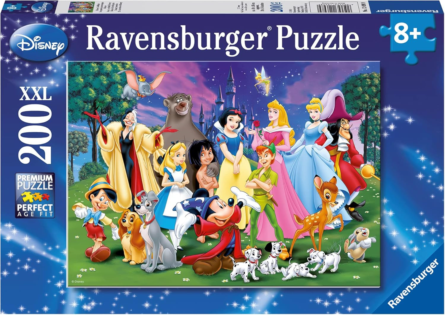 Ravensburger puzzel voor kinderen - 12698 Disney favorieten - Disney puzzel voor kinderen vanaf 8 jaar, met 200 stukjes in XXL formaat Puzzel Naty Shop Standaard titel