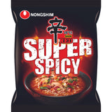NONGSHIM - Instant Shin Rode Pittige Noedels - 6 X 120 GR - Multiverpakking
