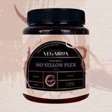 VEGAIROA - No Yellow Plex Mask - Neutraliserend masker voor gele en oranje tinten - Hydraterende verzorging - Violet pigment - Professioneel veganistisch haarproduct - 1000 g Naty Shop haarmasker