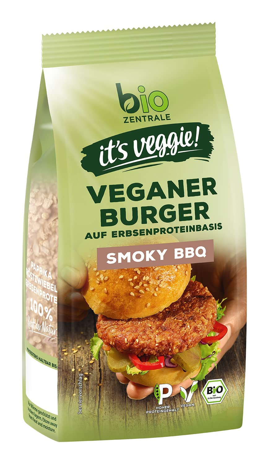 Biozentrale Bulgur in bakje met groenten en gember | 200 g perfect voor een snelle afhaalmaaltijd | bron van veganistisch eiwit | gemakkelijk te bereiden