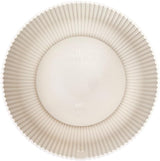 elho Vibes Fold Bowl 25 - Bloempotten voor binnen - 100% gerecycled plastic - Ø 24,9 x H 12,1 cm - Wit/Wit linnen