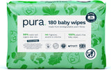 Eco-vriendelijke wegwerp-babydoekjes voor de gevoelige babyhuid 70 doekjes (1 pak) 99% water 100% plasticvrij voor gevoelige huid Eczeemgevoelige pasgeborenen Biologisch afbreekbaar Veganistisch