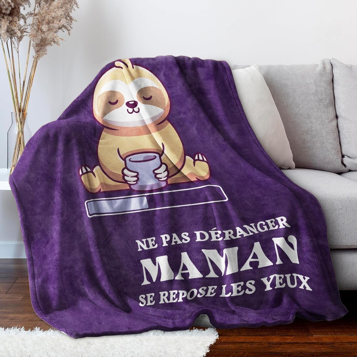 Niyewsor Verjaardagscadeau, Voor moeder, Fleece deken, Cadeau voor moeder, Moederdag en Kerstcadeau idee voor moeder Niyewsor Bedden en Dekens
