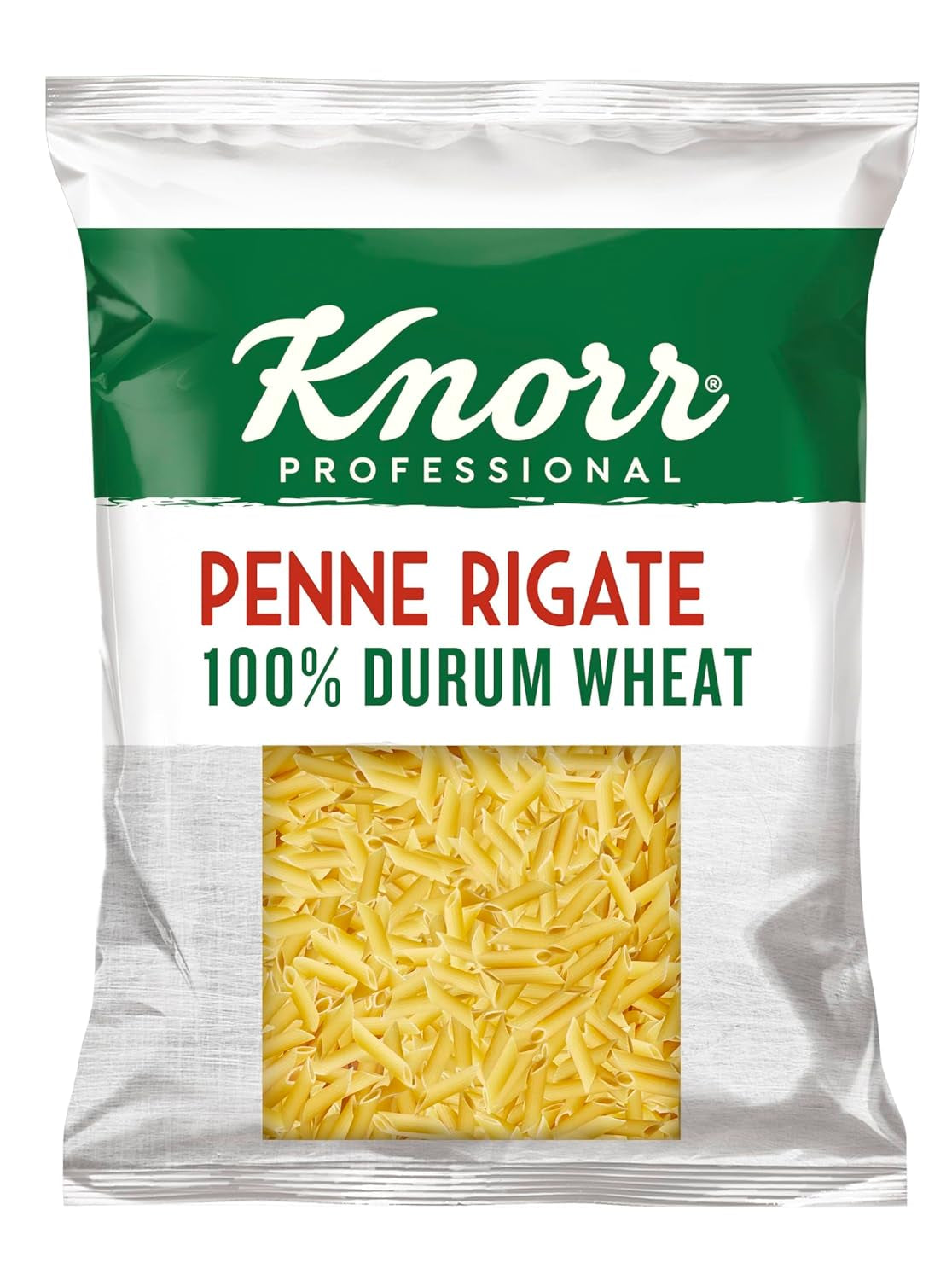 Knorr Penne Rigate Tube Pasta - Groot pak pasta, 1 x 3 kg