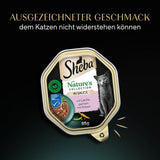 SHEBA Natvoer voor katten, Nature's Collection in zalmsaus, 2 x 11 x 85 g