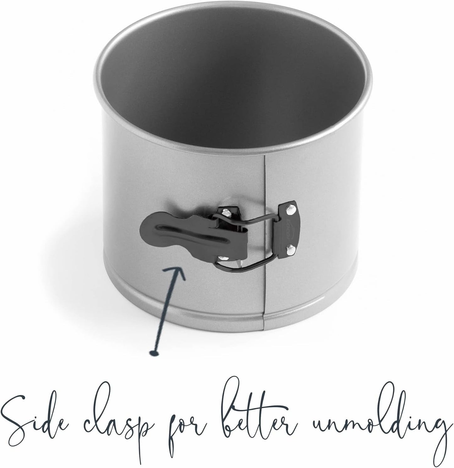 Panettonevorm, uitneembaar, koolstofstaal, antiaanbaklaag, diameter 16 cm, inhoud 2 liter Bakvormen en bakplaten Naty Shop