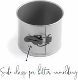 Panettonevorm, uitneembaar, koolstofstaal, antiaanbaklaag, diameter 16 cm, inhoud 2 liter Bakvormen en bakplaten Naty Shop