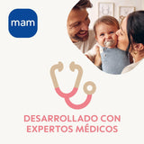 MAM Newborn Set, Cadeauset, bestaande uit: 2 x Anti-Krampjesfles 160 ml, 1 x Anti-Krampjesfles 260 ml, 1 x Originele Start Fopspeen, 1 x Broche voor speen, vanaf 0 maanden, Neutro