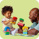LEGO DUPLO Big Feelings, bouwstapelspel met 23 kleurrijke stenen en 4 figuren, motorisch speelgoed ter bevordering van de sociale en emotionele ontwikkeling van jonge kinderen vanaf 18 maanden 10415 Bouwsets Beuche den LEGO-Store