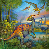 Ravensburger Kinderpuzzel - 09317 De fascinatie van dinosaurussen - Legpuzzel van 3X49 stukjes voor kinderen vanaf 5 jaar Puzzel Naty Shop
