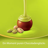 Lindt LINDOR Chocolade met Pistache | Hersluitbare zak van 1 kg | ca. 80 Melkchocoladeballetjes met smeltende pistacheroomvulling | Bulkverpakking, pralinegeschenk