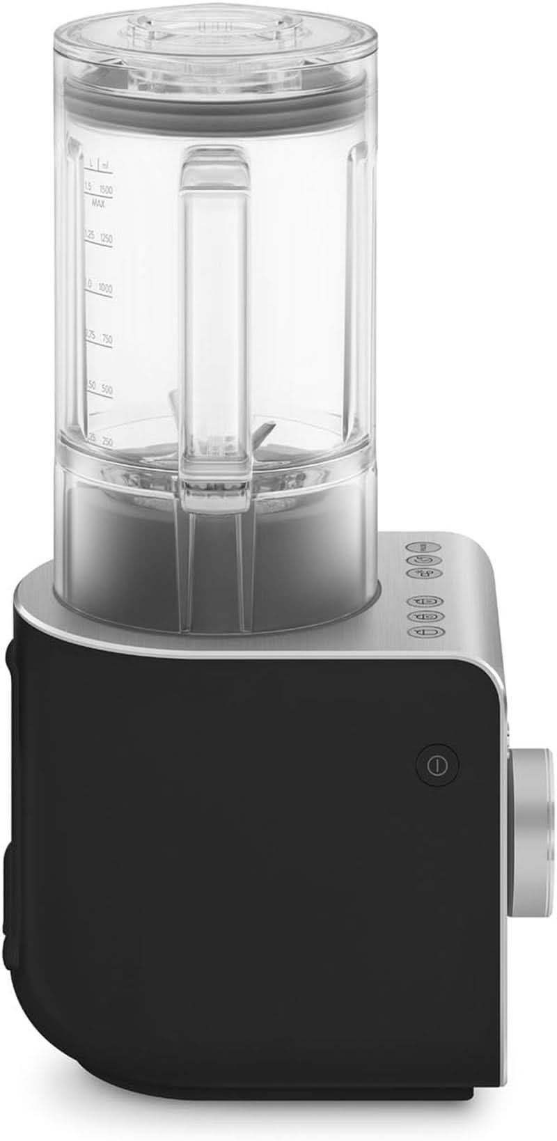SMEG, Hochleistungsmixer BLC01BLMEU, 5 vooraf ingestelde programma's, 9 handmatige snelheden, pauze- en pulsfunctie, Kunststoffgehäuse, Rutschfeste Basis, 1400 W, Schwarz Kitchen Naty Shop