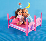 Simba 108178046 105733847 - Evi Love 2 vloerbed / met twee Evi poppen / met stapelbed / inclusief accessoires / verkleedpop / 12 cm, voor kinderen vanaf 3 jaar