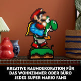 LEGO Super Mario World: Mario & Yoshi Nintendo verzamelset, pixelfiguren, modelbouw en display, huisdecoratie en verzamelobjecten, modelset en cadeau voor volwassen fans 71438 Bouwsets Besuche in LEGO-Store