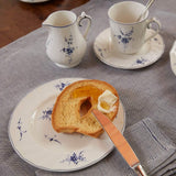 Villeroy & Boch Vieux Luxembourg Melkmok, 300 ml, Premium porselein, Wit/Blauw, 1023410760, Veelkleurig