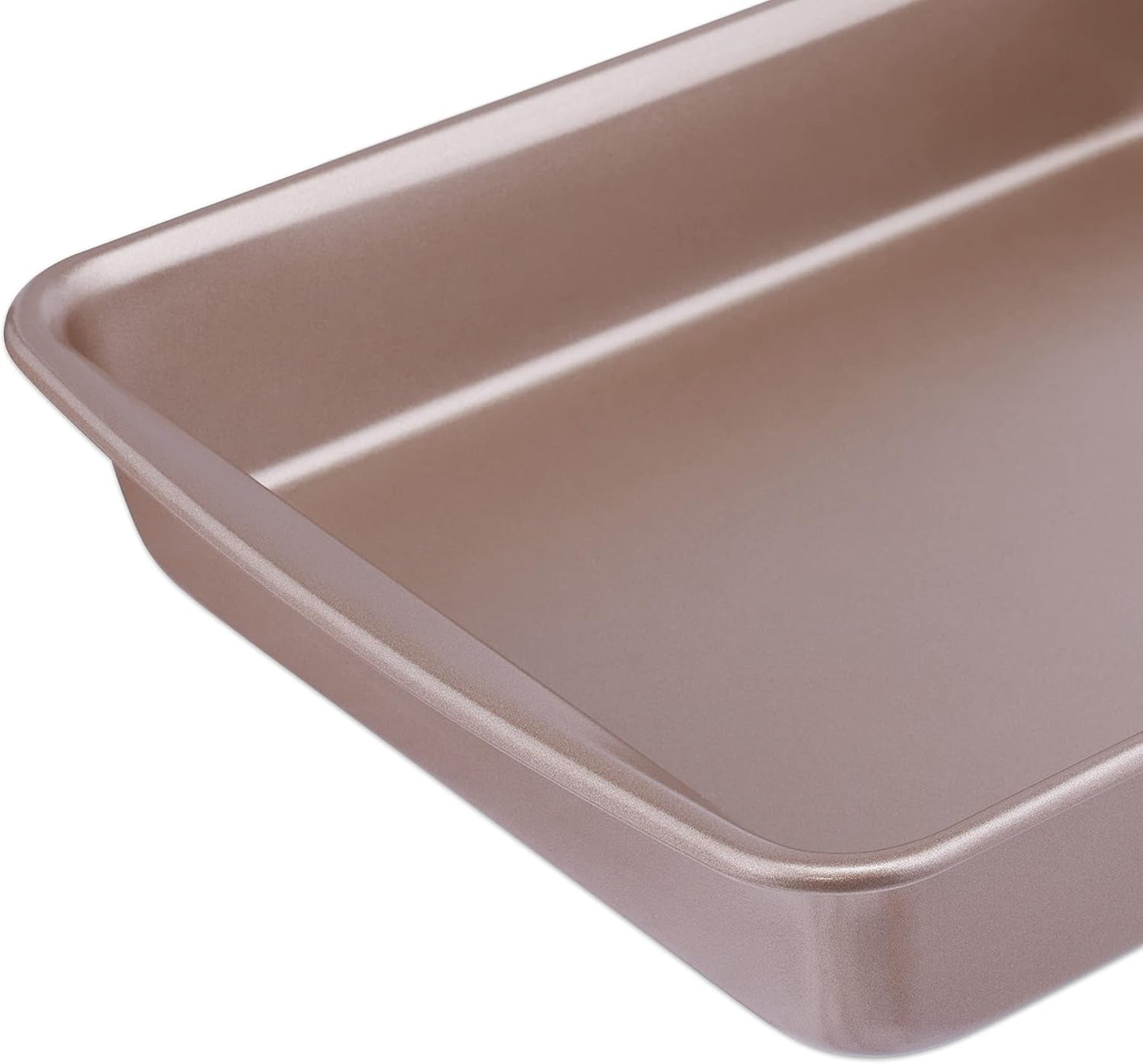 Relaxdays bakvorm, antiaanbaklaag, 4 liter, koolstofstaal, bruin Vormen en bakplaten Naty Shop