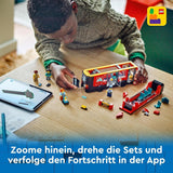 LEGO City dubbeldekkerbus, dubbeldekker speelgoedbus, voertuigset voor meisjes en jongens vanaf 7 jaar, bevat 5 figuren, waaronder een baby in een kinderwagen 60407 Bouwsets Besuche den LEGO-Store