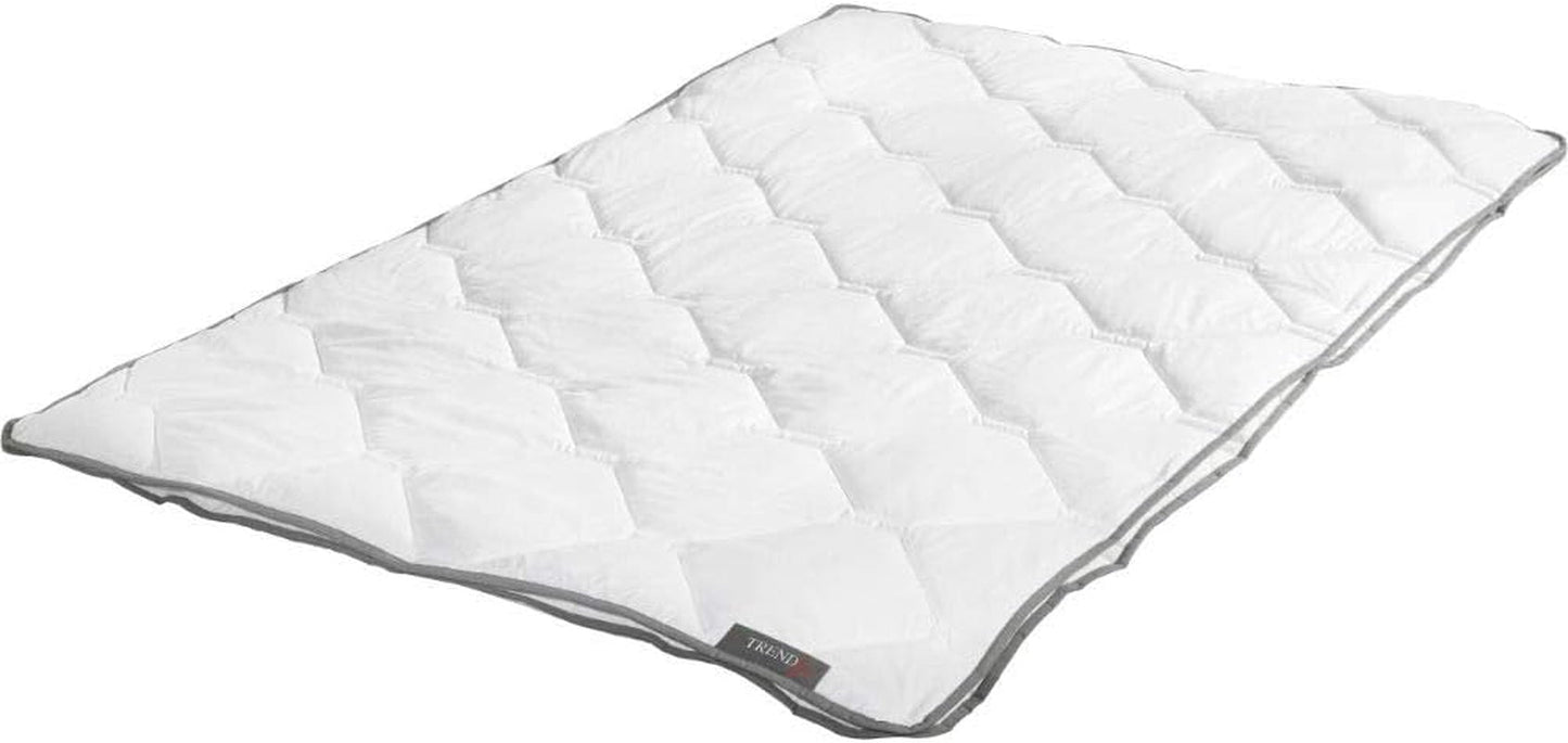 Badenia Trendline Micro-kookbestendig, lichtgewicht dekbed voor de zomer, machinewasbaar tot 95 graden, 135 x 200 cm, Oeko-Tex gecertificeerd, Made in Germany Quilts en Quilts Naty Shop 155 X 220 4-seizoenen dekbed