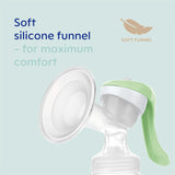 MAM handborstkolf - comfortabele en compacte borstkolf voor moedermelk inclusief 1 antikoliekflesje MAM Easy Start Accessoires Voeding en borstvoeding Bebe Naty Shop