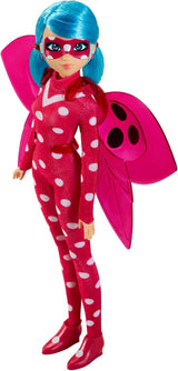 Bandai - Wonderbaarlijk lieveheersbeestje - Pop Marinette Kleurverandering Verrassing - Wonderbaarlijke gezamenlijke pop, 26 cm + 3 verrassingen - Willekeurig model - P50390 Poppen Naty Shop Cosmobug