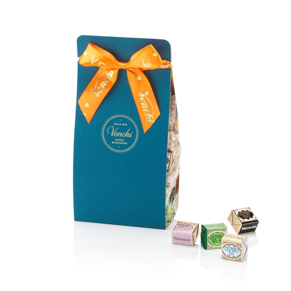 Venchi – Murrine Collection – Geschenkdoos met diverse Cremino-pralines, 407 g – Met PGI Piemontese boshazelnoten – Cadeau-idee – Glutenvrij