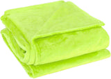 Sourcing Map Gezellige deken sprei Zachte en warme fleecedeken als bankdeken Bankdeken Woonkamer- en knuffeldeken Wollen deken zacht fluweel pluche groene appel 150X200Cm Bedden en dekens uxcell Groene appel 150X200Cm
