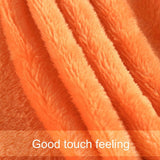 Zoekkaart Gezellige dekendeken sprei Zachte en warme fleecedeken als bankdeken Sofadeken Woonkamer- en knuffeldeken Zachte pluche wollen deken Oranje 150X200Cm Bedden en dekens Besuche den uxcell-Store
