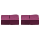 Saten Ser22104961 Cocktail, servetten 20 X 20, 2 lagen, 1/4 vouw, 100 servetten, Punta-Punta, zwart