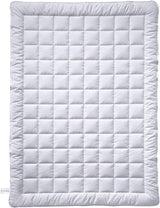 Billerbeck Simone Superlight dekbed - zijden dekbed - 135 X 200 Cm - zomerdekbed, verkoelend dekbed, licht zomerdekbed - 100% katoen, wit Quilts en quilts Naty Shop 135X200 Cm