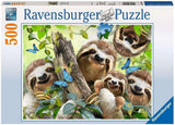 Ravensburger Puzzel 12000203 - Luiaard Selfie - Legpuzzel van 500 stukjes voor volwassenen en kinderen vanaf 10 jaar, puzzel met dierenmotief Puzzel Naty Shop Oud ontwerp