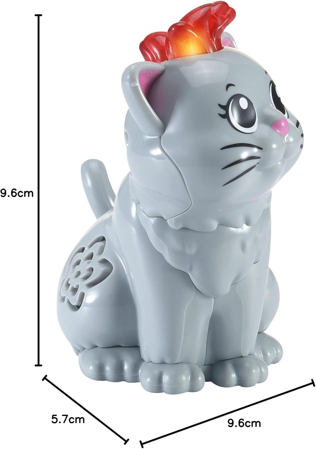 Vtech Tip Tap Babydieren - Kat - Interactief speelgoed met licht en muziek voor fantasierijk rollenspel - Voor 1-5 jaar oud babyspeelgoed Naty Shop