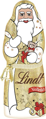 Lindt Santa Glamour, melkchocolade, nieuw ontwerp, 1 pakje (18 x 125 g)