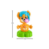 Fisher-Price Sync Squad fox toonbankspeelgoed, speelgoed voor baby's en peuters met muziek en interactieve verlichting, vanaf 9 maanden, Franse versie, HYK94 Jucarii Bebe Naty Shop