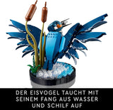 LEGO Icons Kingfisher modelbouwset voor volwassenen, vogelfiguur voor woonkamer of kantoor, huis- en kantoordecoratie, cadeau voor vogelliefhebbers en ornithologen, dames en heren 10331 Bouwsets Besuche in LEGO-Store