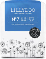 LILLYDOO Babyluiers Huidvriendelijk - Maat 3 (6-10kg), 29 stuks, Betrouwbare lekbescherming, Zacht, Geurvrij en Lotionvrij voor gevoelige huid, Dermatologisch getest