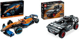 Lego Technic McLaren Formule 1 racewagen - F1-model voor volwassenen met V6-motor en stuurinrichting - Cadeau voor motorsportfans en verzamelaars - 42141 Bouwsets Beschik over het LEGO-Store Technic Audi Rs Q E-Tron-pakket