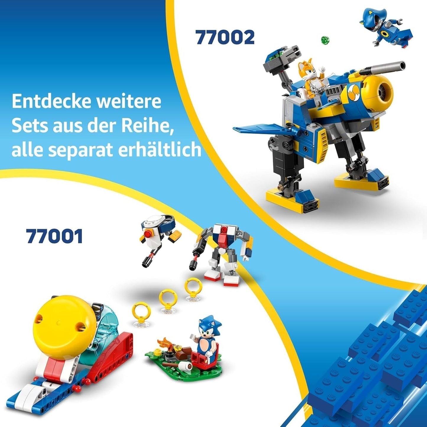 LEGO Sonic the Hedgehog Super Shadow Vs. Biolizard, gamerspeelgoed, cadeau voor jongens en meisjes, verzamelspeelset voor kinderen en fans van videogames, met karakterfiguren 77003 Bouwsets Besuche in LEGO-Store