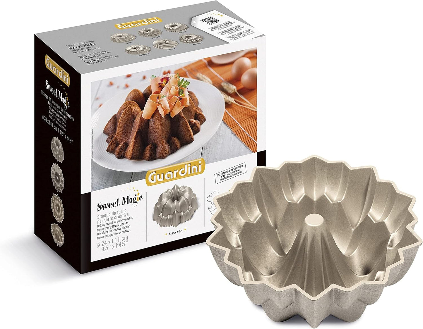 Sweet Magic Backform, Stahl Vormen en bakplaten Naty Shop Cascade