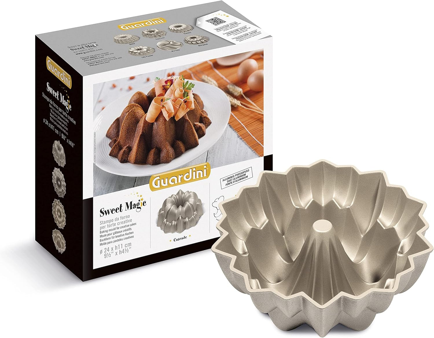 Sweet Magic Backform, Stahl Vormen en bakplaten Naty Shop Cascade