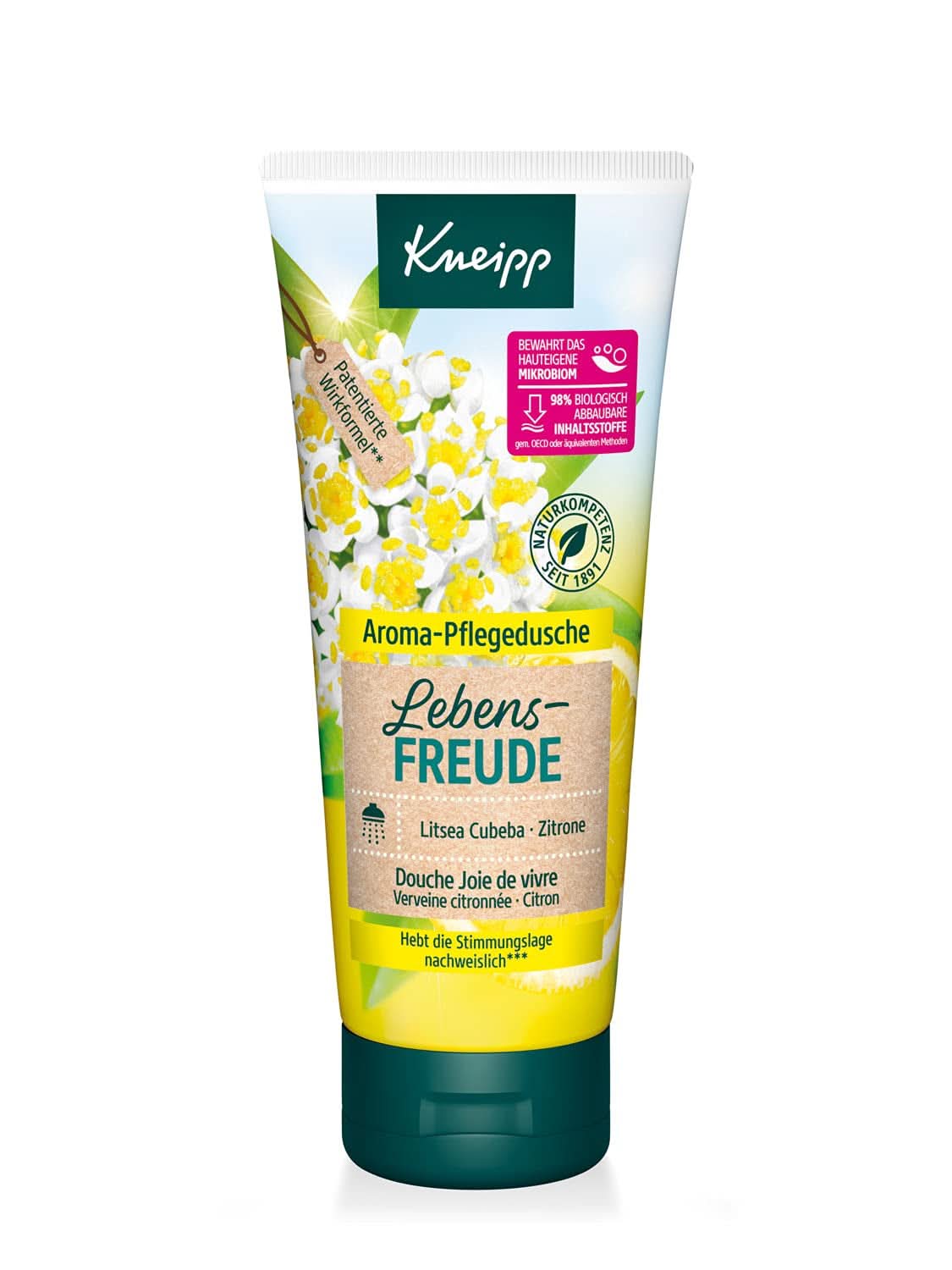 Kneipp Aroma, hydraterende douchegel, 200 ml Douche en bad Naty Shop 200 ml