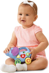 Vtech Baby Kleine Duwende Olifant - Interactief duw- en speelspeelgoed - Met liedjes, melodieën, zinnen en geluiden - Voor kinderen van 6-36 maanden Babyspeelgoed Naty Shop