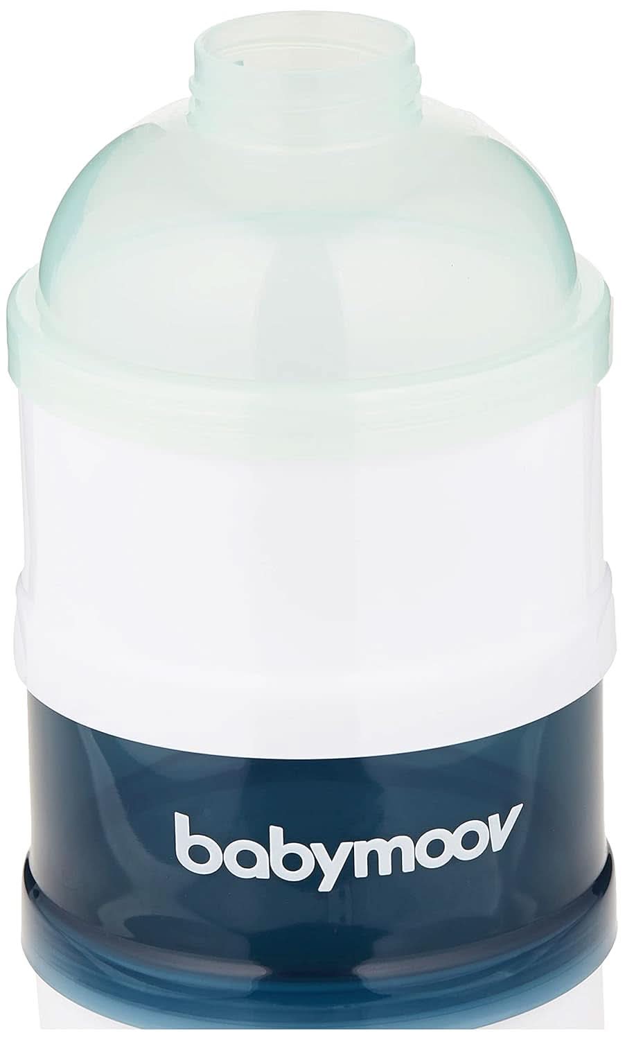 Babymoov Milchpulver-Portionierer, Arctic Blue, 4 Fächer Accessoires Voeding en borstvoeding Bebe Naty Shop