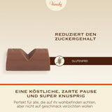 Venchi - Chocoladerepen met melk en hazelnoten - 70% suiker - Pralines met hele hazelnoten BGA Piemonte, 1 kg - Glutenvrij