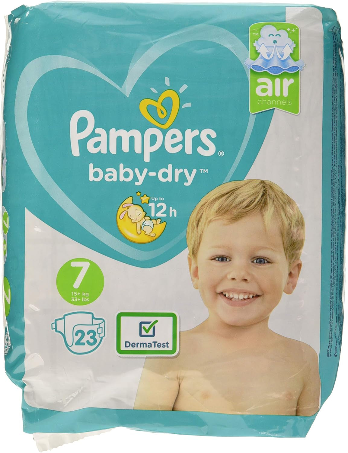 Pampers (oude versie), slipje, maat 4, 9 kg-15 kg, pakket van drie (1 x 88 luiers)