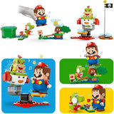 LEGO Super Mario-avontuur met interactieve Mario, Junior Clown-karset, Toy Yoshi, Nintendo-cadeau voor jongens, meisjes en gamers vanaf 6 jaar 71439 Bouwsets Besuche in LEGO-Store