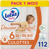 Douceur Naturelle - Slipje, maat 6 (16-26 kg) 1 maandpakket - 112 slipjes