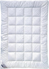 Billerbeck E21 kingsize vezeldekbed - verfijnd Aloë Vera vezeldekbed - 135 x 200 cm All Season dekbed met gemiddelde warmte, wit Naty Shop dekbedden eenpersoons 135 x 200 cm medium (M)