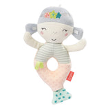 Fehn babygrijpring schapenspeelgoed fehnNATUR - knuffel van biologisch katoen - babyspeelgoed met bel en speels leerspeeltje - gripspeelgoed voor baby's en peuters vanaf 0+ maanden Babyspeelgoed Naty Shop Zeemeermin